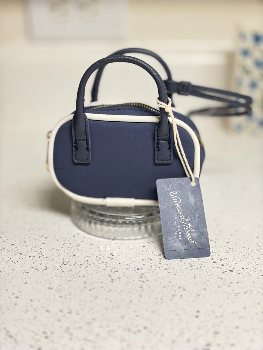 Universal Thread Navy Blue Mini Bag Charm / Wristlet 💙